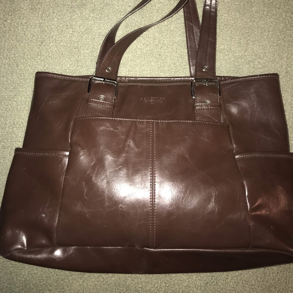 COPY - Kenneth Cole brown large tote